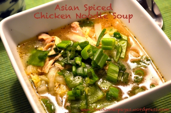 Asian Spiced Chicken Noodle Soup