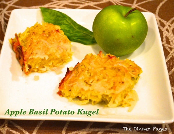 Apple Basil Potato Kugel